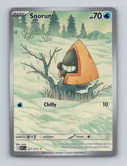 Snorunt 227 2026 Pokemon Ascended Heroes Illustration Rare Card NM+ (a) - Image 1