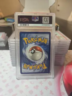 Pokemon Squirtle Holo Illustration Card Rare PSA 8 Mint Mew En-151 170/165 - Image 3
