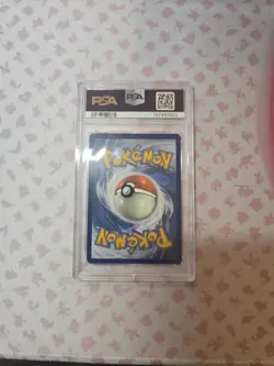Pokemon Squirtle Holo Illustration Card Rare PSA 8 Mint Mew En-151 170/165 - Image 4