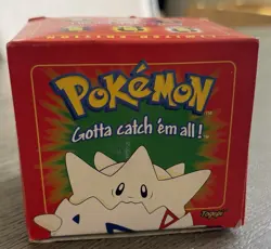 Pokemon 23k Gold-Plated TOGEPI Trading Card New Sealed W/Box By Burger King 1999 - Image 1