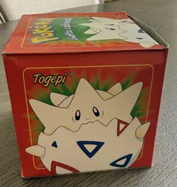Pokemon 23k Gold-Plated TOGEPI Trading Card New Sealed W/Box By Burger King 1999 - Image 2
