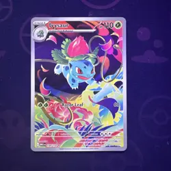 Ivysaur 134/132 Illustration Rare Mega Evolution Pokemon Card NM - Image 1