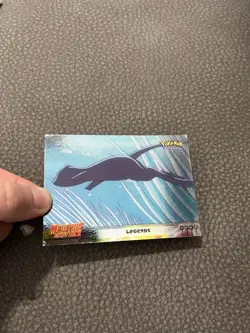 MEWTWO STRIKES BACK # 1 TOPPS MOVIE ANIMATION ED POKEMON LEGENDS CARD FOIL EX+ - Image 1