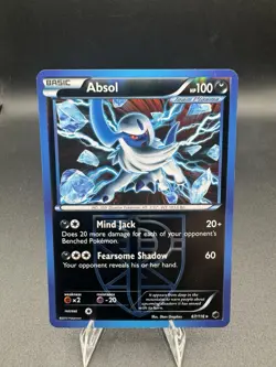 Absol 67/116 Black & White Plasma Freeze Pokemon Card Reverse Holo Rare - LP/MP - Image 1