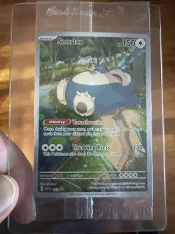 Pokemon TCG Snorlax 051 Black Star Promo Scarlet & Violet 2023 Sealed Card - Image 1