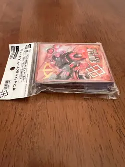 Char's Zaku Zeon Gundam Card Game Official Japanese 70 Sleeves GA1 - Image 4