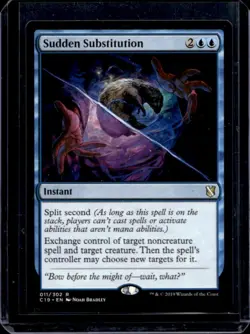 2019 Magic MTG Commander Sudden Substitution #11 - Image 1