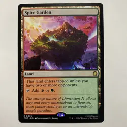MTG Spire Garden Commander: Teenage Mutant Ninja Turtles Non Foil Land Red Green - Image 2