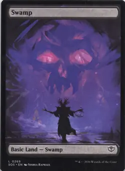 Swamp (0269) Secrets of Strixhaven Full Art Foil - Image 1