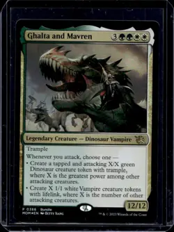 2023 Magic MTG March of Machine Ghalta and Mavren #0386 - Image 1