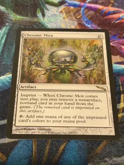 Chrome Mox MTG NM Mirrodin R - Image 1