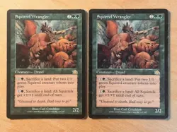 Magic the Gathering MTG 1x Squirrel Wrangler Prophecy MP - Image 1