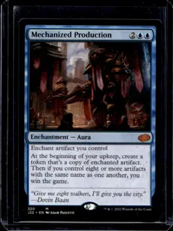 2022 Magic MTG Jumpstart Mechanized Production #320 - Image 1