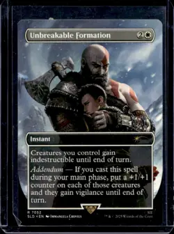 2025 Magic The Gathering Secret Lair Drops Unbreakable Formation #7052 - Image 1