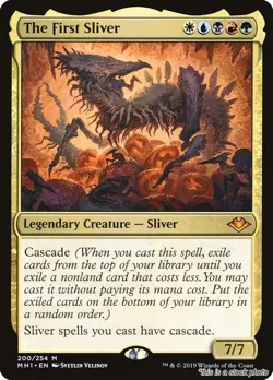 The First Sliver MTG Modern Horizons Mythic NM Pck Fresh - Image 1