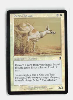Patrol Hound 38 Foil Odyssey MTG NM - Image 1