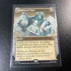 Enlightened Tutor Showcase Avatar The Last Airbender MTG NM - Image 1
