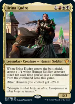 Mint/Near-Mint, English - 4 x MTG Jirina Kudro - Foil Commander 2020 - Image 1