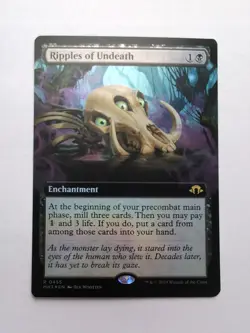 MTG Ripples Of Undeath (MH3) Modern Horizons 3 (Extended Art) Foil Rare 455 - Image 1