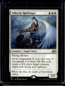 2022 Magic MTG Jumpstart Valkyrie Harbinger #261 - Image 1