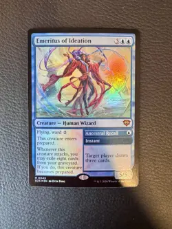 Magic: The Gathering Emeritus of Ideation Foil Mythic Secrets of Strixhaven Foil - Image 1