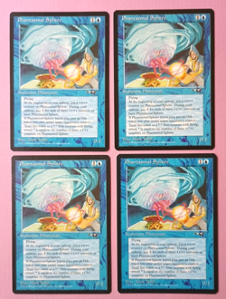 Magic the Gathering MTG Alliances PHANTASMAL SPHERE X 4 NM 1996 NICE!! - Image 1