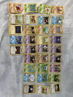 Unplayed Pristine Mint Pokemon Neo Discovery Card Lot With First Edition Card - Image 2