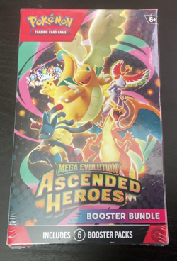Pokemon TCG Mega Evolution Ascended Heroes Booster Bundle SEALED (1) - Image 1