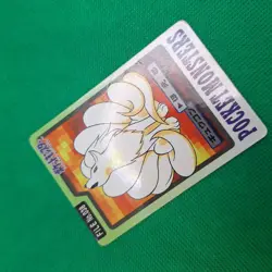 Ninetales FILE No. 038 Bandai Carddass Series 3-4 Japanese Pokemon Card MP - Image 3