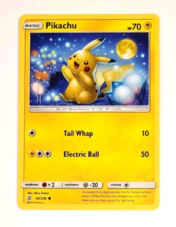 Pikachu - 56/236 - Near Mint - Sun & Moon - Unified Minds 2019 - Pokemon Card_74 - Image 1