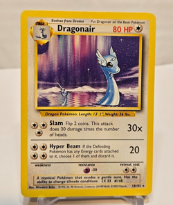 Dragonair 18/102 Rare Unlimited Base Set Pokemon 1458 - Image 1