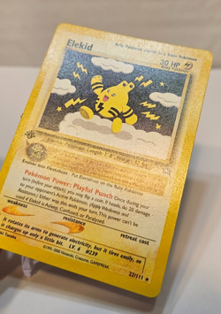 Elekid 22/111 Rare 1st Edition Neo Genesis Pokemon 1756 - Image 3