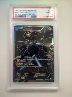 2011 Pokemon TCG B&W Black & White Full Art Zekrom #114/114 PSA 8 - Image 1