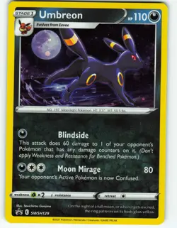 Umbreon - Holo - #SWSH129 Black Star Promo - Pokemon TCG - 2021 - Image 1