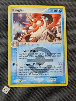 Kingler 26/112 - ex FireRed Leafgreen Reverse Holo Rare Pokemon TCG MP - Image 1