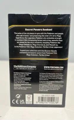 Pokemon Mega Evolution—Perfect Order Booster Bundle Box English 2026 - Image 2