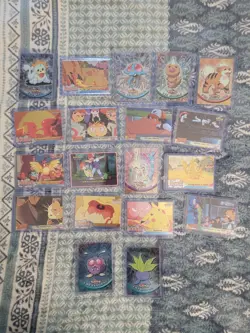 19 HOLO Cards Vintage 1999 Topps Pokemon Card Lot Series 1 Animation Charizard - Image 1