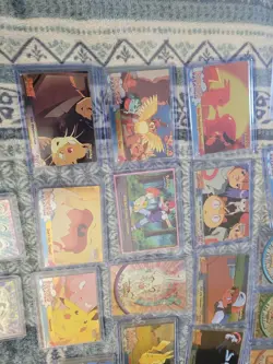 19 HOLO Cards Vintage 1999 Topps Pokemon Card Lot Series 1 Animation Charizard - Image 3
