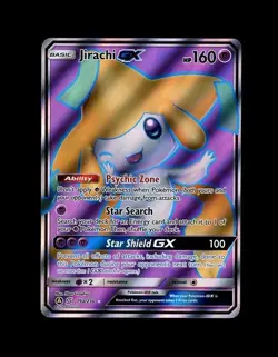 2020 Pokemon ART ALTERNATE JIRACHI GX FULL ART HOLO 79a/236 RARE NM - LP - Image 1