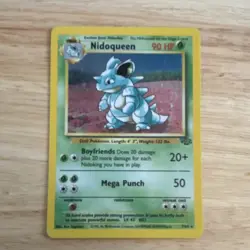 Pokemon Nidoqueen Holo Rare Jungle 07/64 Stage 2 90 HP English Unlimited - Image 1