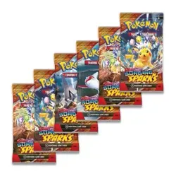 Pokemon TCG Scarlet & Violet, Surging Sparks Sealed Booster Pack, Random Artwork - Image 1