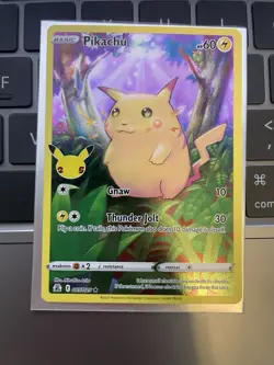 The Pokemon Company Pikachu 005/025 Celebrations Holo Rare HP60 English - Image 1