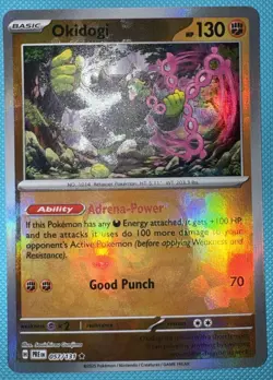 Pokemon Okidogi (Master Ball Pattern) 057/131 SV: Prismatic Evolutions Near Mint - Image 2