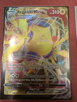 Pokemon TCG Regieleki VMAX (2 Card Bundle) Brilliant Stars - Image 1