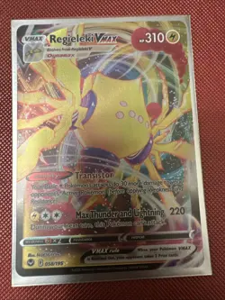 Pokemon TCG Regieleki VMAX (2 Card Bundle) Brilliant Stars - Image 2