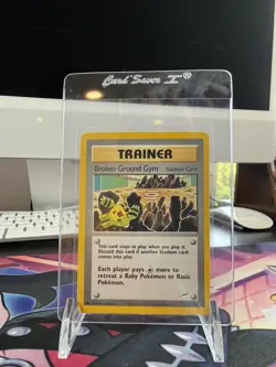 Pokemon TCG Neo Destiny Broken Ground Gym 92/105 Trainer Rare Unlimited English - Image 1