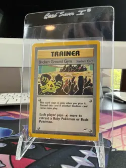 Pokemon TCG Neo Destiny Broken Ground Gym 92/105 Trainer Rare Unlimited English - Image 2