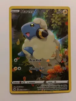 Pokemon Mareep Crown Zenith Galarian Gallery GG34/70 60 HP Ultra Rare Holo NM - Image 1