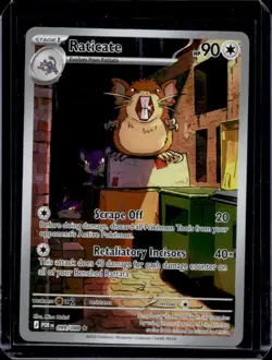 2026 Pokemon Perfect Order Raticate Illustration Rare #099/088 - Image 1