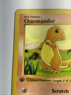 Charmander 046/102 Base Set (Shadowless) Regular 1st Edition Rare Pokemon Card - Image 2